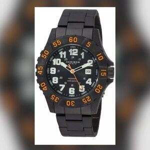 Akribos XXIV AK794OR Men’s Analog Stainless Steel Watch NWT